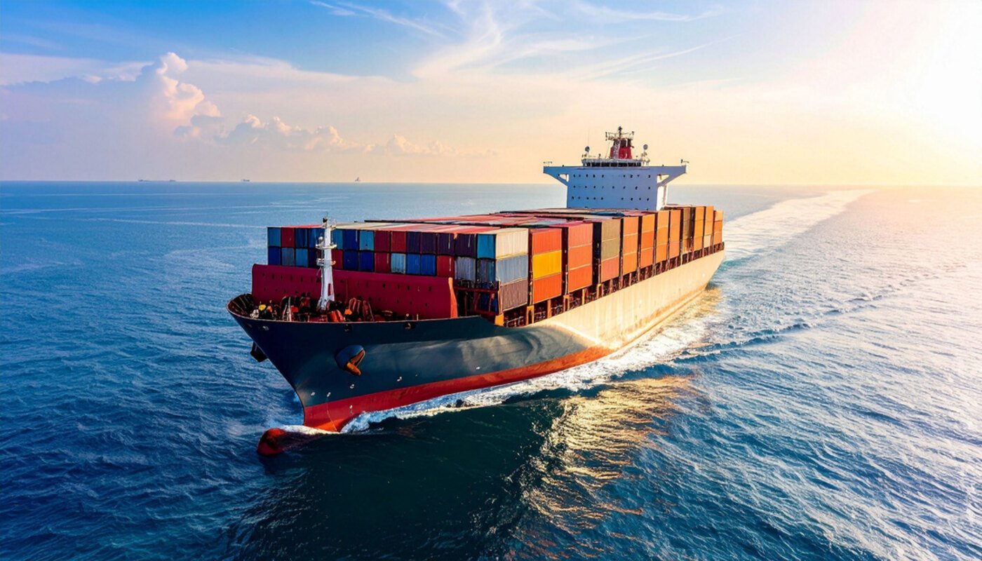 Container vessel — El Fareed international sea freight